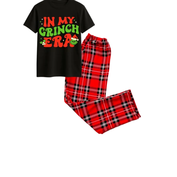 Conjunto Pijama Grinch era Navidad