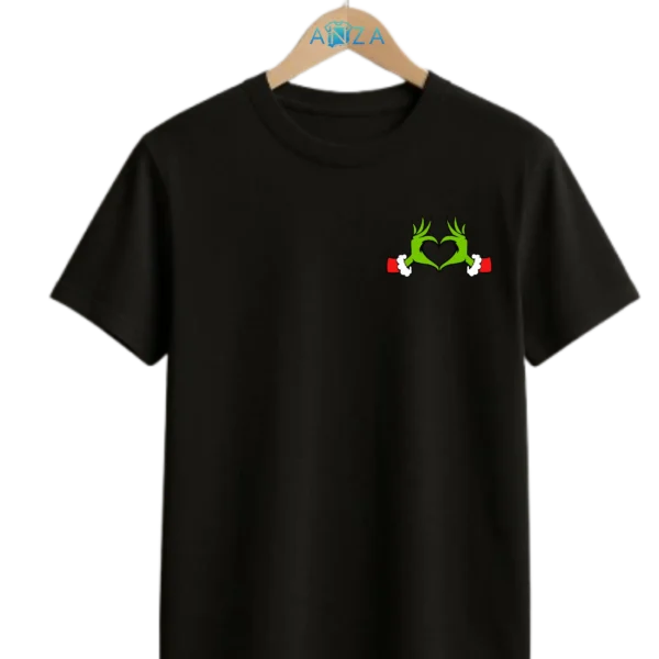 Polera con manos de grinch