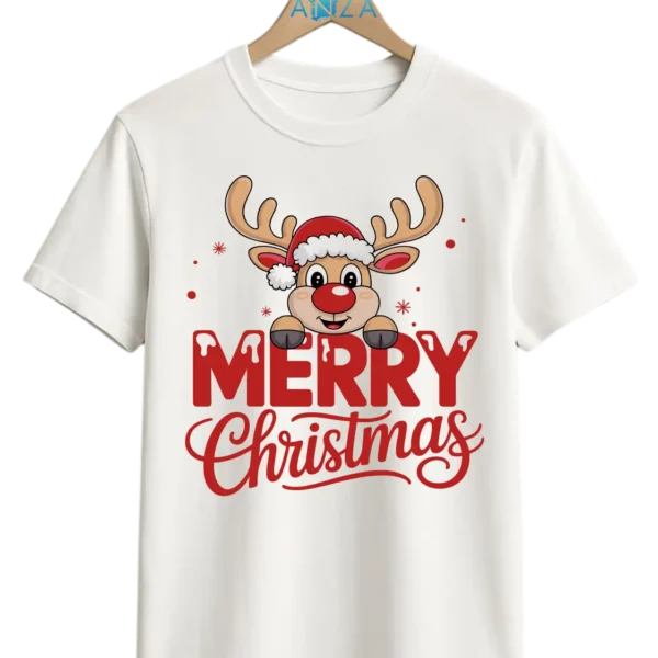 Polera Merry con  reno