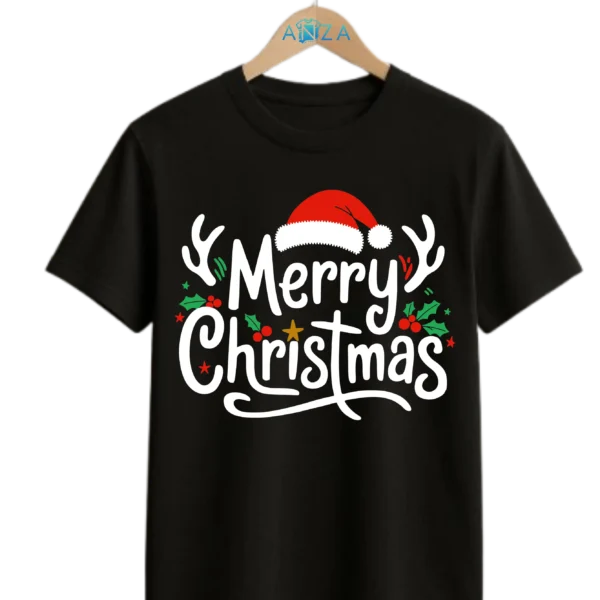 Merry Christmas con gorrito