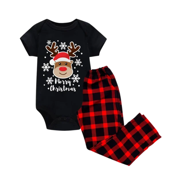 pijama de navidad bebe reno
