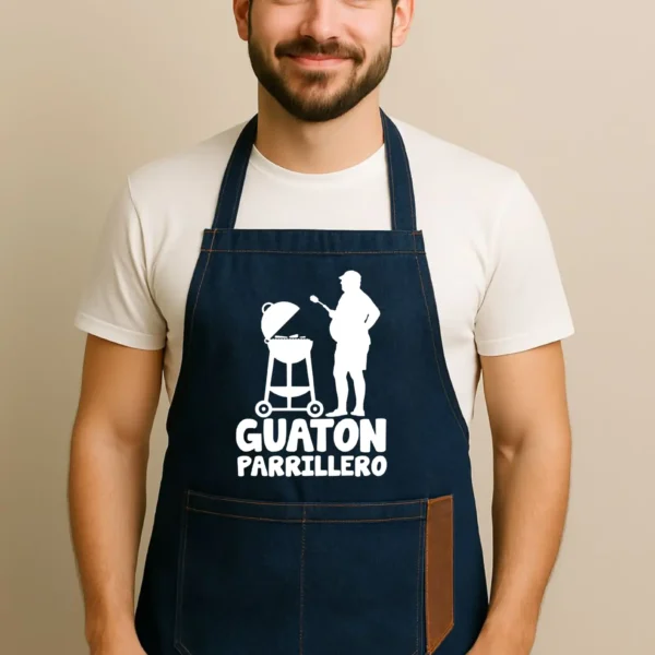 Delantal mezclilla Guaton Parrillero