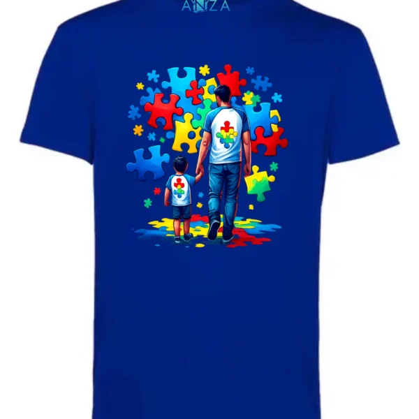 Polera Autismo padre e hijo