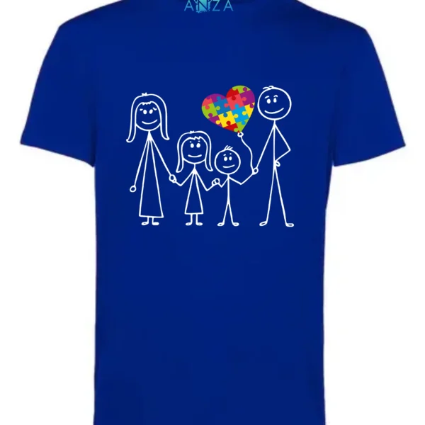 Polera Autismo familia